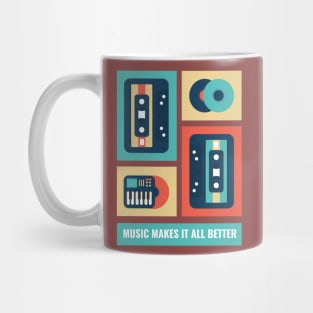 Music Makes it all Better Mug